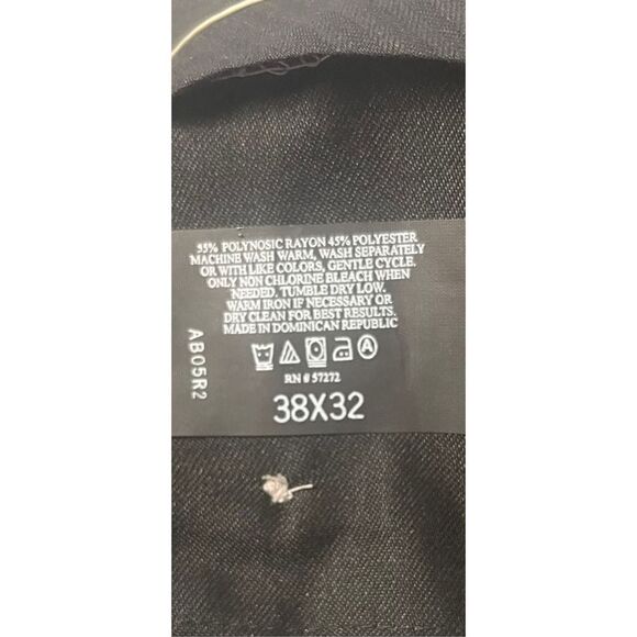 Perry Elliz Portfolio Men's Gray Pleated Dress Pants Size 38x32 NWT - Picture 6 of 14